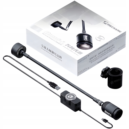 MAGNETYCZNA GIĘTKA LAMPKA LED USB-C DO SERWISU WARSZTATU MECHANIC OMNI-L