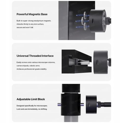 MAGNETYCZNA GIĘTKA LAMPKA LED USB-C DO SERWISU WARSZTATU MECHANIC OMNI-L