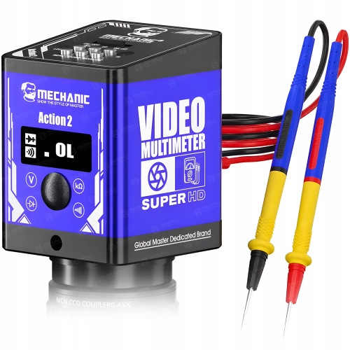 CYFROWA KAMERA DO MIKROSKOPU MECHANIC ACTION2 38MP FHD HDMI Z MULTIMETREM