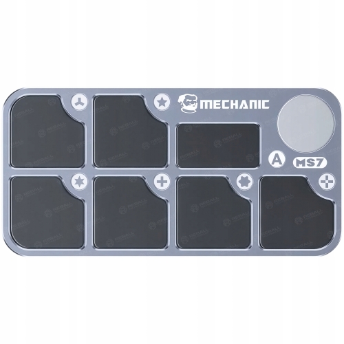 MAGNETYCZNY OGRANIZER NA ŚRUBKI DO NAPRAW GSM ZEGARMISTRZOWSKI MECHANIC MS7