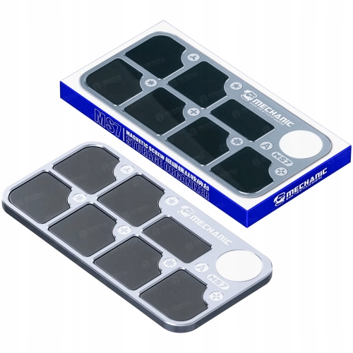 MAGNETYCZNY OGRANIZER NA ŚRUBKI DO NAPRAW GSM ZEGARMISTRZOWSKI MECHANIC MS7