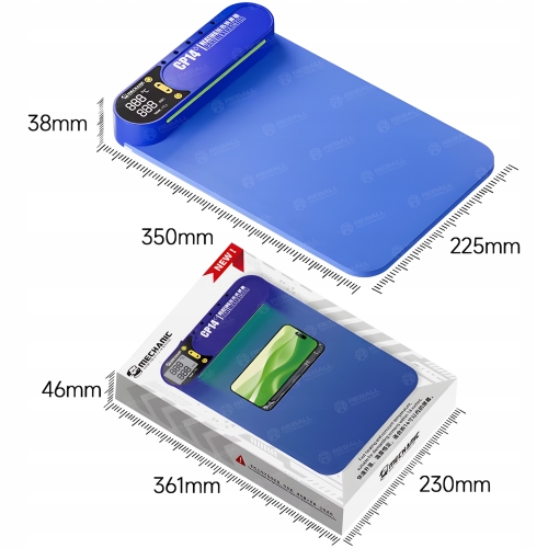 DUŻY SEPARATOR PODGRZEWACZ DO LCD EKRAN IPAD TABLET MECHANIC CP14+ 50-120°C