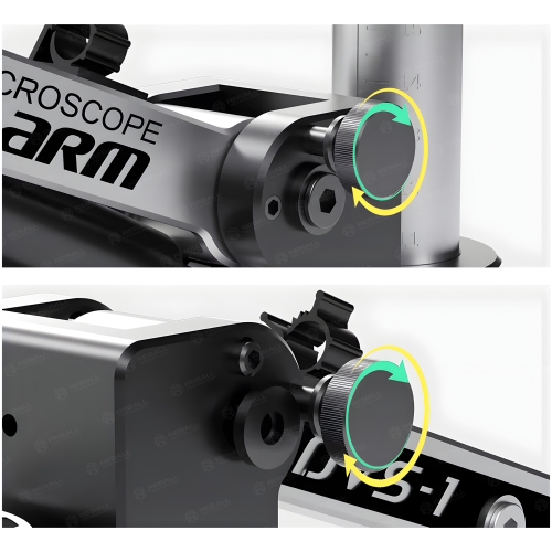 UCHWYT DO MIKROSKOPU DLA ELEKTRONIKA DO LUTOWANIA SOLIDNY MECHANIC DVS-1