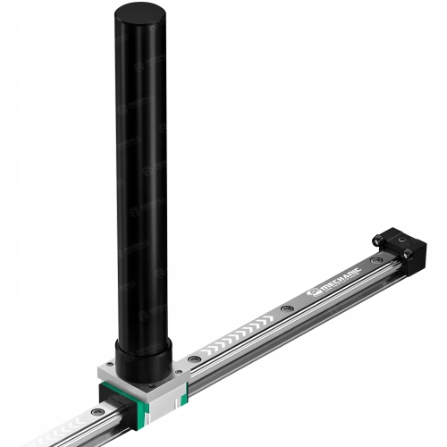 SZYNA PROWADNICA Z ŁOŻYSKAMI DO UCHWYTU STOJANA MIKROSKOPU MECHANIC HG15