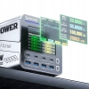 SZYBKA UNIWERSALNA ŁADOWARKA USB MECHANIC G-POWER 160W 8 PORTÓW + WIRELESS