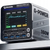 SZYBKA UNIWERSALNA ŁADOWARKA USB MECHANIC G-POWER 160W 8 PORTÓW + WIRELESS