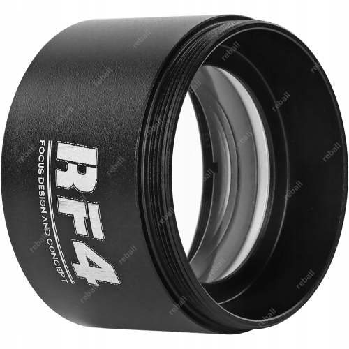 SOCZEWKA RF4 WD165 BARLOWA DO OBIEKTYWÓW MIKROSKOPÓW Z POWIĘKSZENIEM 0,5x