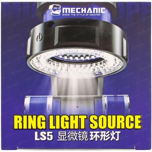 REGULOWANE OŚWIETLENIE DO MIKROSKOPU LAMPA LED 84x MECHANIC LS5 72mm BLACK