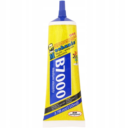 KLEJ MECHANIC B7000 TRANSPARENTNY MONTAŻOWY SYNTETYCZNY UNIWERSALNY 110ml