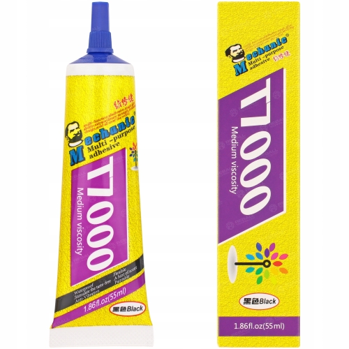 KLEJ MECHANIC T7000 CZARNY MONTAŻOWY SYNTETYCZNY UNIWERSALNY 50ml