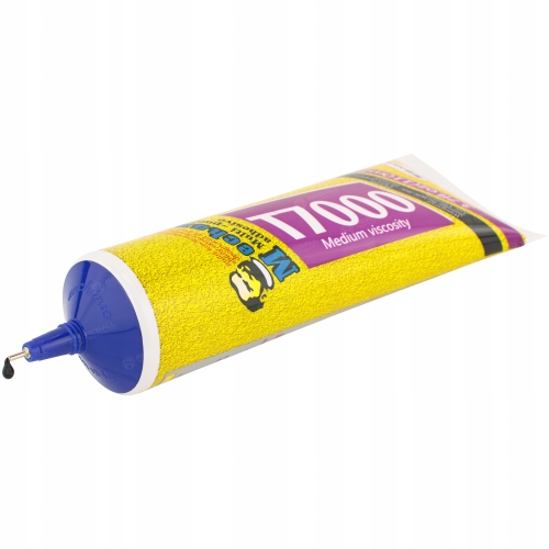 KLEJ MECHANIC T7000 CZARNY TRANSPARENTNY MONTAŻOWY SYNTETYCZNY 110ml