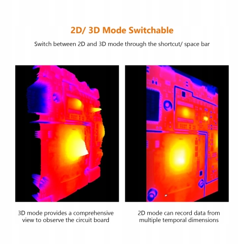 KAMERA TERMOWIZYJNA 3D DYTSPECTRUMOWL CA10 PCB BGA INSPEKCJA