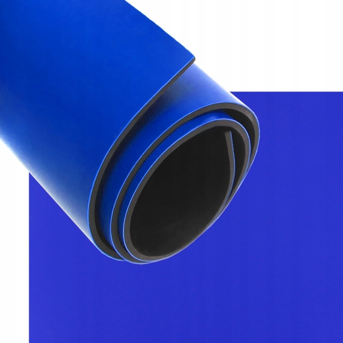 MATA ANTYSTATYCZNA ESD SERWISOWA 1200x1000 2mm NIEBIESKA GŁADKA STÓŁ BLAT