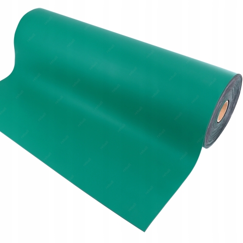 BEZZAPACHOWA MATA ESD ANTYSTATYCZNA SERWISOWA 1200x1000 2mm ZIELONA MAT PVC