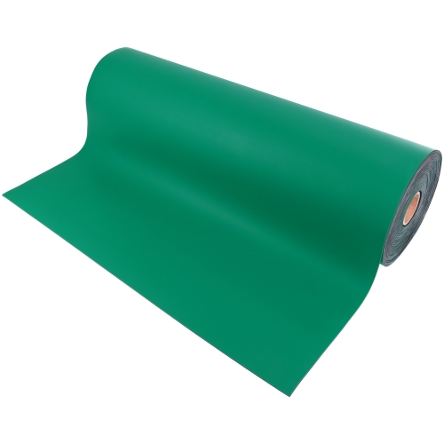 BEZZAPACHOWA MATA ESD SERWISOWA 400x400 2mm ZIELONA MATOWA PVC + PRZEWÓD