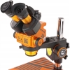 MIKROSKOP STEREOSKOPOWY TRINOKULAROWY MECHANIC ROBOTICS Z4 6.5-60x 84xLED