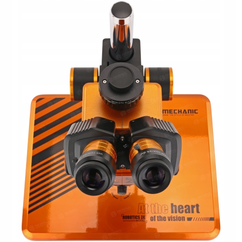MIKROSKOP STEREOSKOPOWY TRINOKULAROWY MECHANIC ROBOTICS Z4 6.5-60x 84xLED
