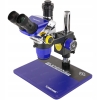 MIKROSKOP STEREOSKOPOWY TRINOKULAROWY MECHANIC SUPER X PRO-B11 6.5-55x LS5