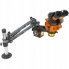 MIKROSKOP STEREOSKOPOWY MECHANIC ROBOTICS Z4 6.5-60x 84xLED + RAMIE DVS-1