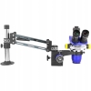 MIKROSKOP STEREOSKOPOWY MECHANIC SUPER X PRO-B11 6.5-55x LS5 + RAMIE DVS-1