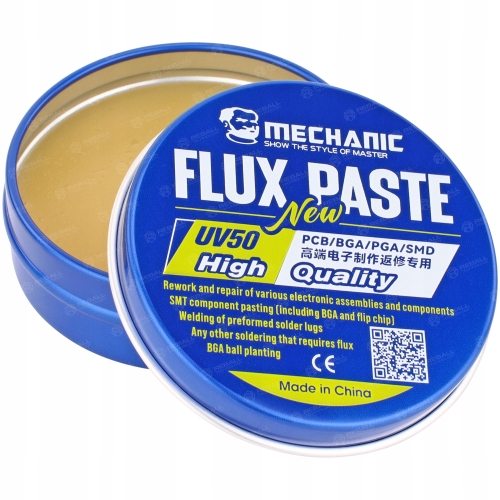 TOPNIK FLUX PASTA LUTOWNICZA DO LUTOWANIA PCB BGA PGA SMD MECHANIC UV50 35g