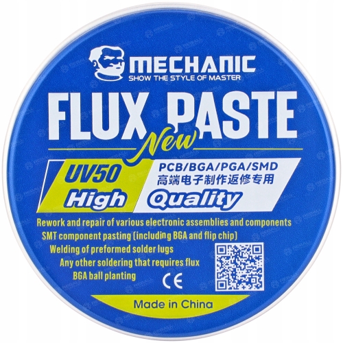 TOPNIK FLUX PASTA LUTOWNICZA DO LUTOWANIA PCB BGA PGA SMD MECHANIC UV50 35g