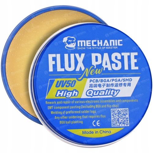 TOPNIK FLUX PASTA LUTOWNICZA DO LUTOWANIA PCB BGA PGA SMD MECHANIC UV50 35g