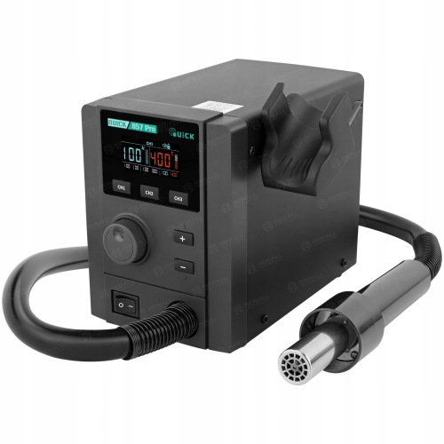 STACJA LUTOWNICZA HOT AIR NA GORĄCE POWIETRZE SPAWARKA QUICK 857 PRO 580W