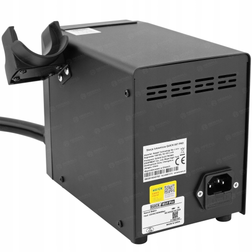 STACJA LUTOWNICZA HOT AIR NA GORĄCE POWIETRZE SPAWARKA QUICK 857 PRO 580W
