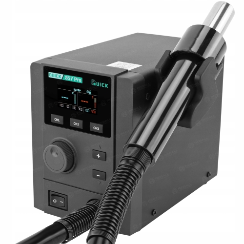 STACJA LUTOWNICZA HOT AIR NA GORĄCE POWIETRZE SPAWARKA QUICK 857 PRO 580W