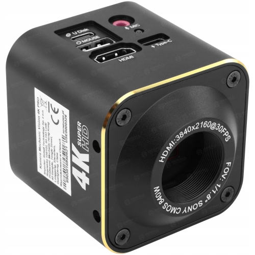 CYFROWA KAMERA DO MIKROSKOPÓW MECHANIC VISION 4K PRO USB-C WYMIAROWANIE
