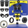 MIKROSKOP STEREOSKOPOWY DLA ELEKTRONIKA MECHANIC D75T-B11 7-50x WF10/25 LED
