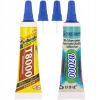 KLEJ MONTAŻOWY T8000 UNIWERSALNY TRANSPARENTNY 15ml + DRUGI B7000 PREMIUM