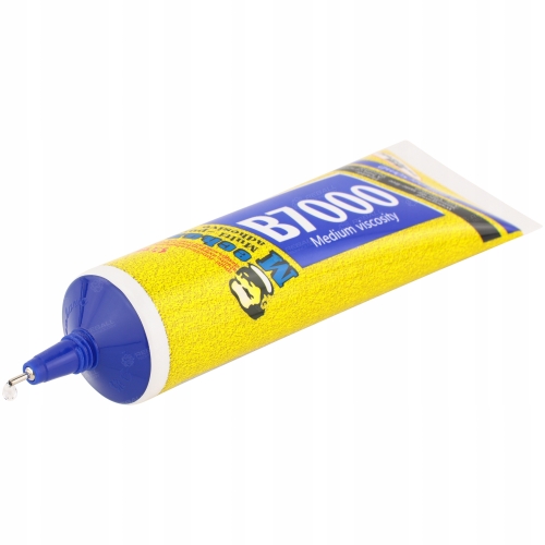KLEJ MONTAŻOWY B7000 UNIWERSALNY TRANSPARENTNY 50ml + DRUGI B-7000 PREMIUM