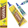 KLEJ MONTAŻOWY T8000 UNIWERSALNY TRANSPARENTNY 110ml + DRUGI B7000 PREMIUM