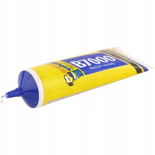 KLEJ MONTAŻOWY B7000 UNIWERSALNY TRANSPARENTNY 110ml + DRUGI B-7000 PREMIUM