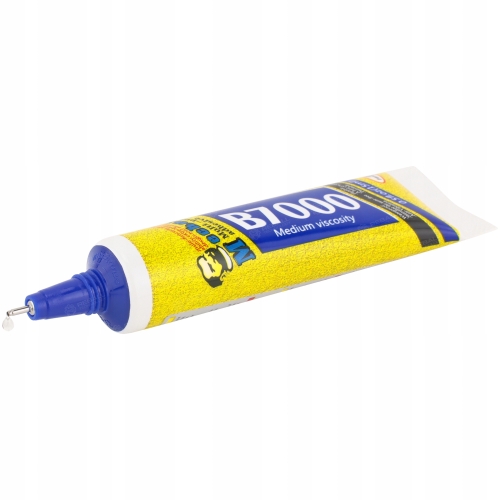 KLEJ MONTAŻONY B7000 UNIWERSALNY TRANSPARENTNY 15ml + DRUGI B-7000 PREMIUM