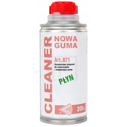 CLEANER NOWA GUMA 200ml CZYSZCZENIE REGENERACJA GUMY WAŁKI ROLKI USZCZELKI