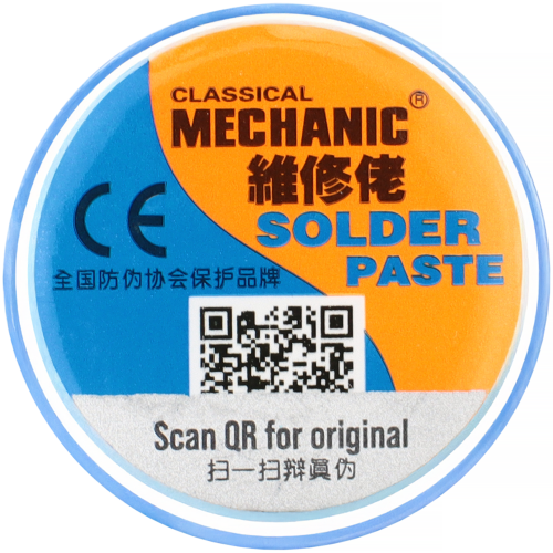 PASTA LUTOWNICZA MECHANIC MCN-300/XG-50 35g PŁYNNA CYNA Sn63/Pb37 183°C