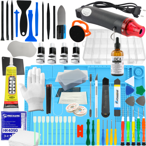 ZESTAW MEGA AKCESORIA NAPRAWA TELEFONÓW SMARTFONÓW KONSOL TABLETÓW LAPTOPÓW