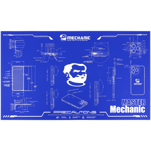 MATA SILIKONOWA MECHANIC REPAIR WORK MAT HOT AIR 580x345mm SERWISOWA