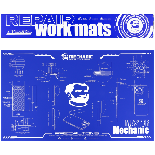 MATA SILIKONOWA MECHANIC REPAIR WORK MAT HOT AIR 580x345mm SERWISOWA