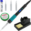 ZESTAW LUTOWNICA PRECYZYJNA 928D-V 60W + AKCESORIA