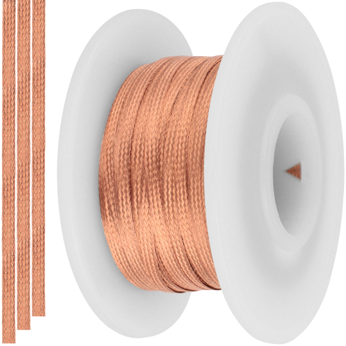 PLECIONKA ROZLUTOWUJĄCA MIEDZIANA 1.0mm 10m TAŚMA DO CYNY BGA SMD SZPULA