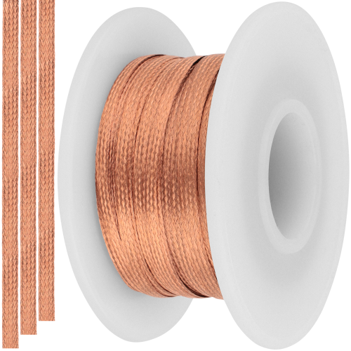 PLECIONKA ROZLUTOWUJĄCA MIEDZIANA 1.5mm 30m TAŚMA DO CYNY BGA SMD SZPULA