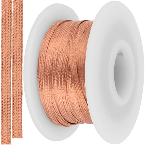 PLECIONKA ROZLUTOWUJĄCA MIEDZIANA 2.5mm 30m TAŚMA DO CYNY BGA SMD SZPULA