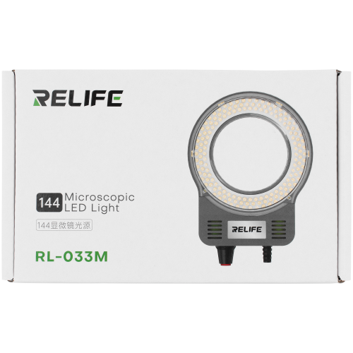 OŚWIETLENIE MIKROSKOPU PODŚWIETLENIE REGULACJA JASNOŚCI RELIFE RL-033M GREY