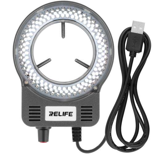 OŚWIETLENIE MIKROSKOPU PODŚWIETLENIE REGULACJA JASNOŚCI RELIFE RL-033M GREY