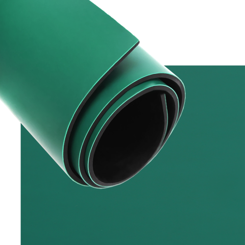 MATA ANTYSTATYCZNA ESD DO LUTOWANIA SERWISOWA ZIELONA MATOWA 400x300x2mm