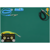 MATA ESD 400x300 2mm ZIELONA MAT + OPASKA